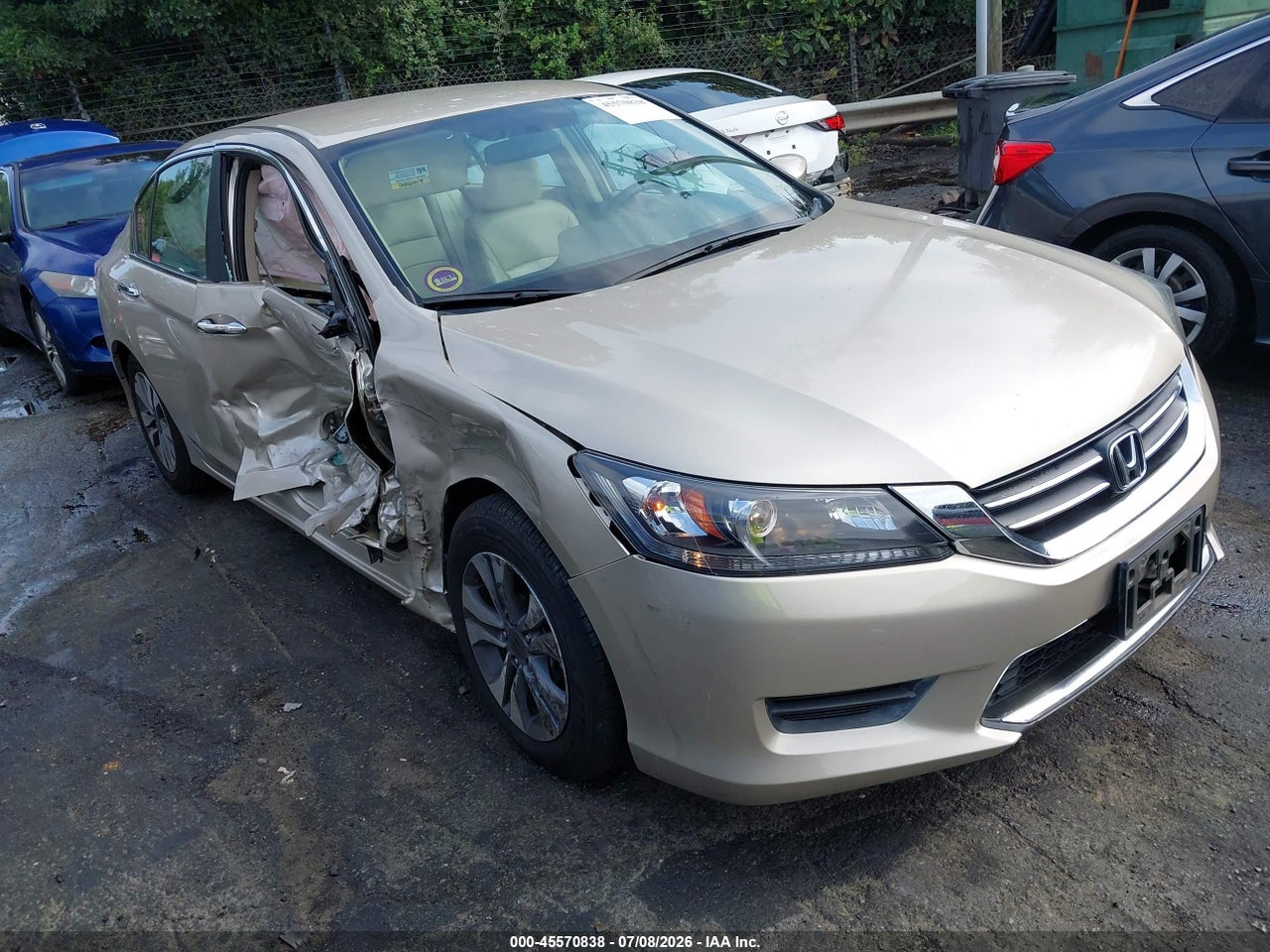 2015 HONDA ACCORD LX thumbnail 2