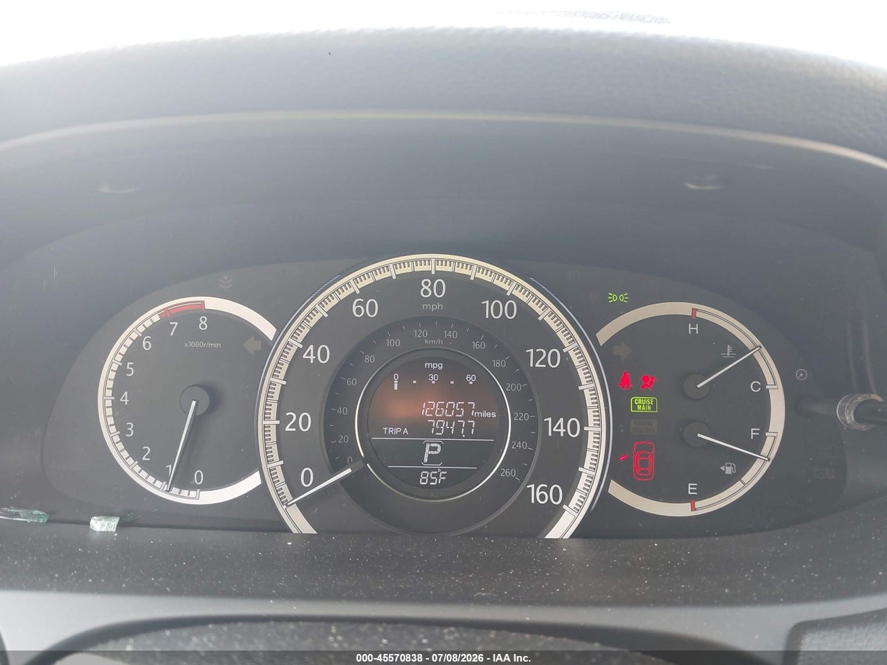 2015 HONDA ACCORD LX thumbnail 8
