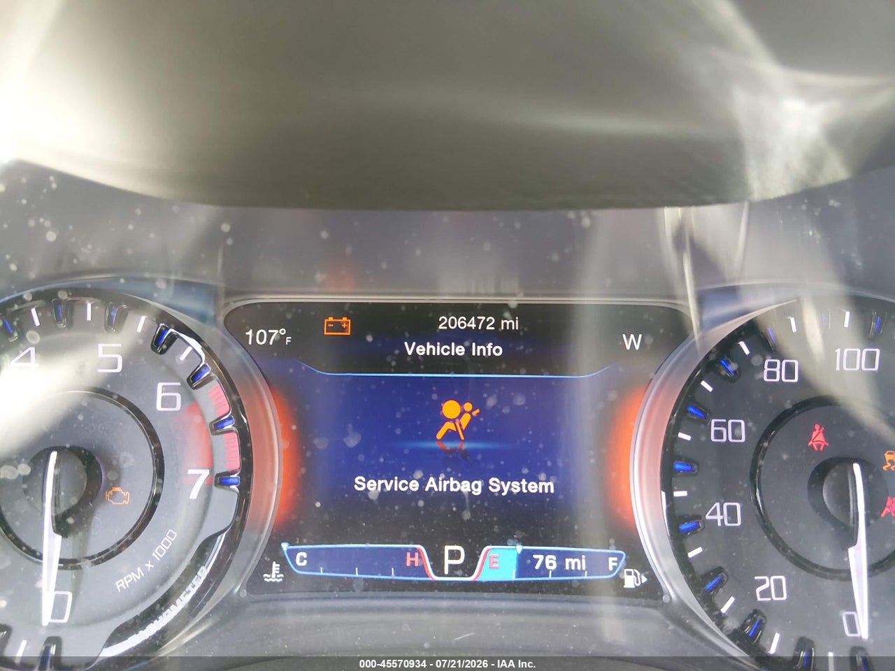 2016 CHRYSLER 200 S thumbnail 8