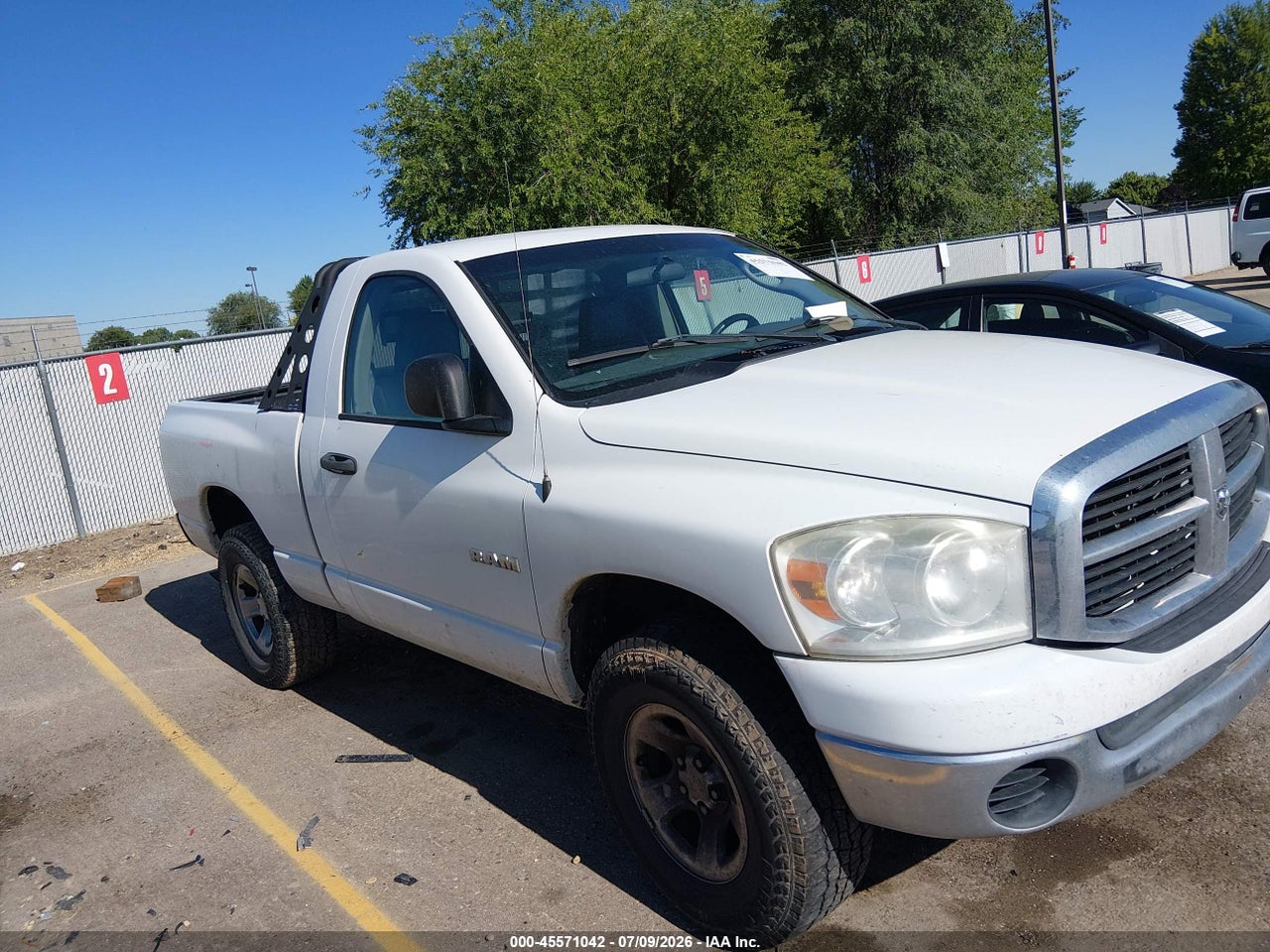 2008 DODGE RAM 1500 SLT thumbnail 2