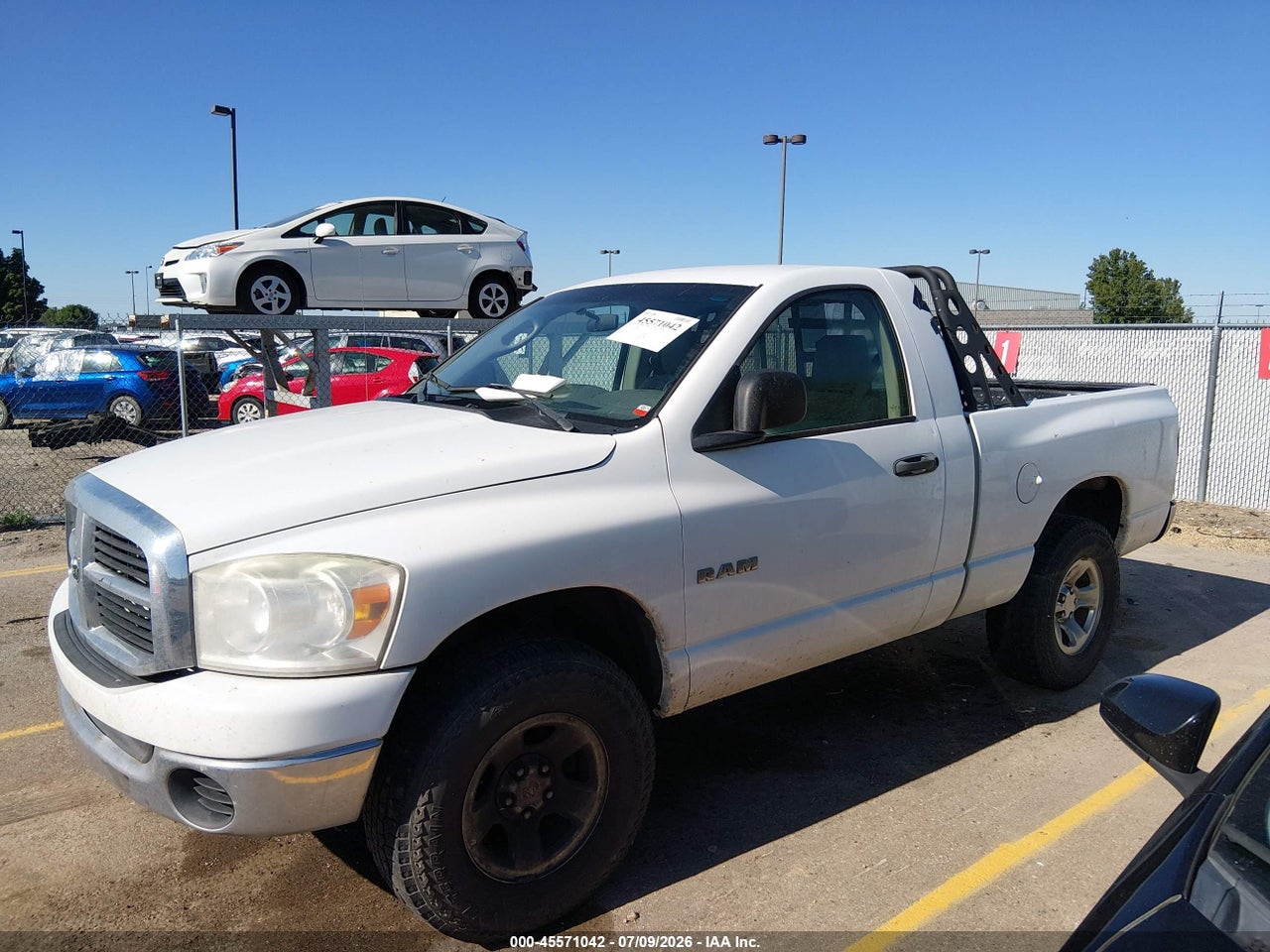 2008 DODGE RAM 1500 SLT thumbnail 3