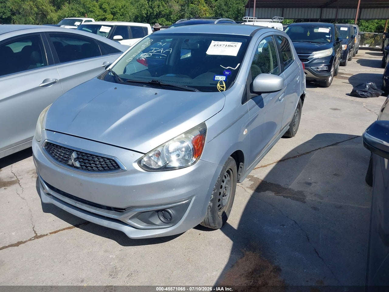 2017 MITSUBISHI MIRAGE ES thumbnail 3