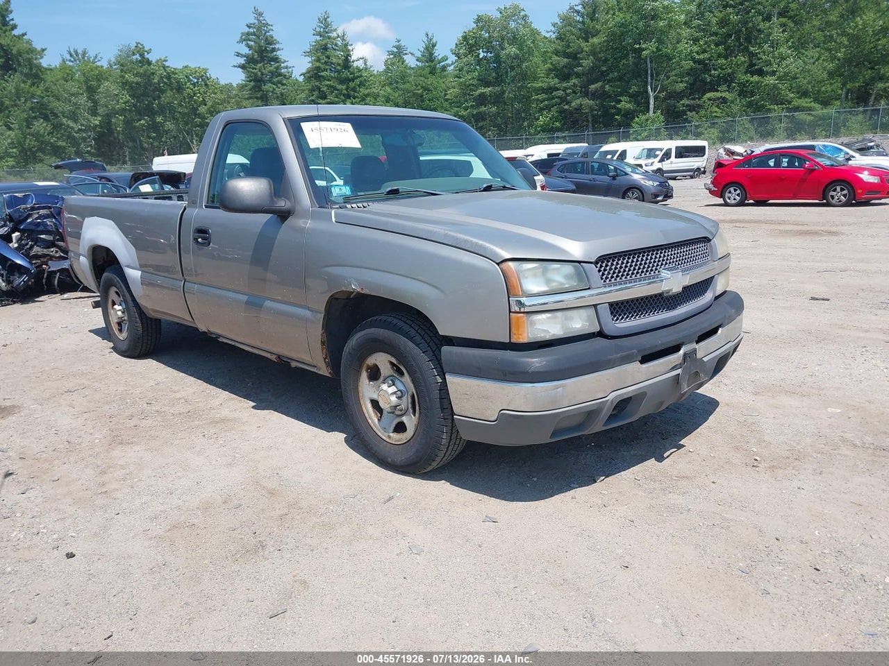 2003 CHEVROLET SILVERADO 1500 WORK TRUCK thumbnail 2
