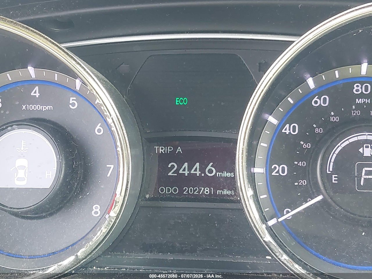 2012 HYUNDAI SONATA GLS thumbnail 8