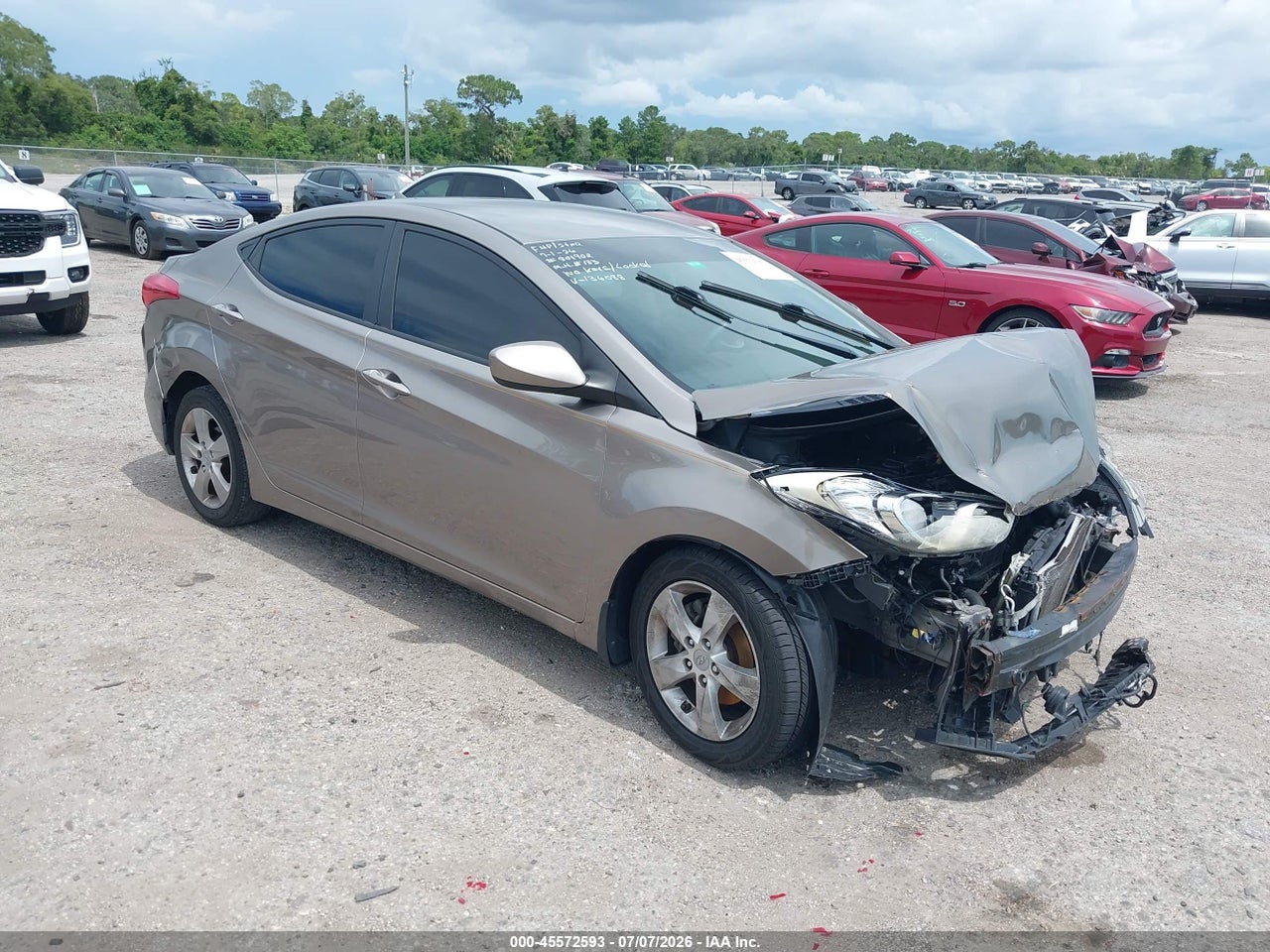 2012 HYUNDAI ELANTRA GLS thumbnail 2