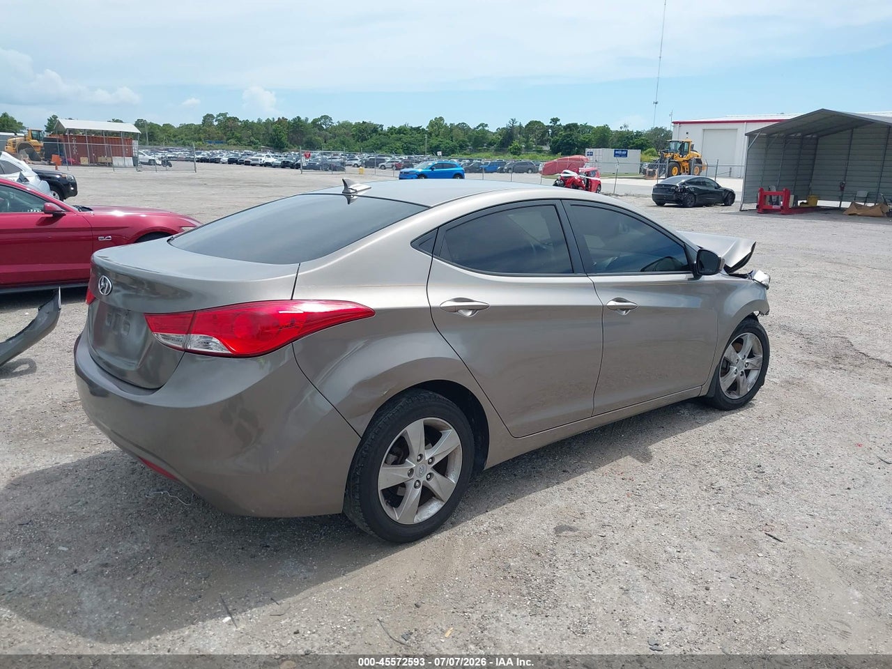 2012 HYUNDAI ELANTRA GLS thumbnail 5