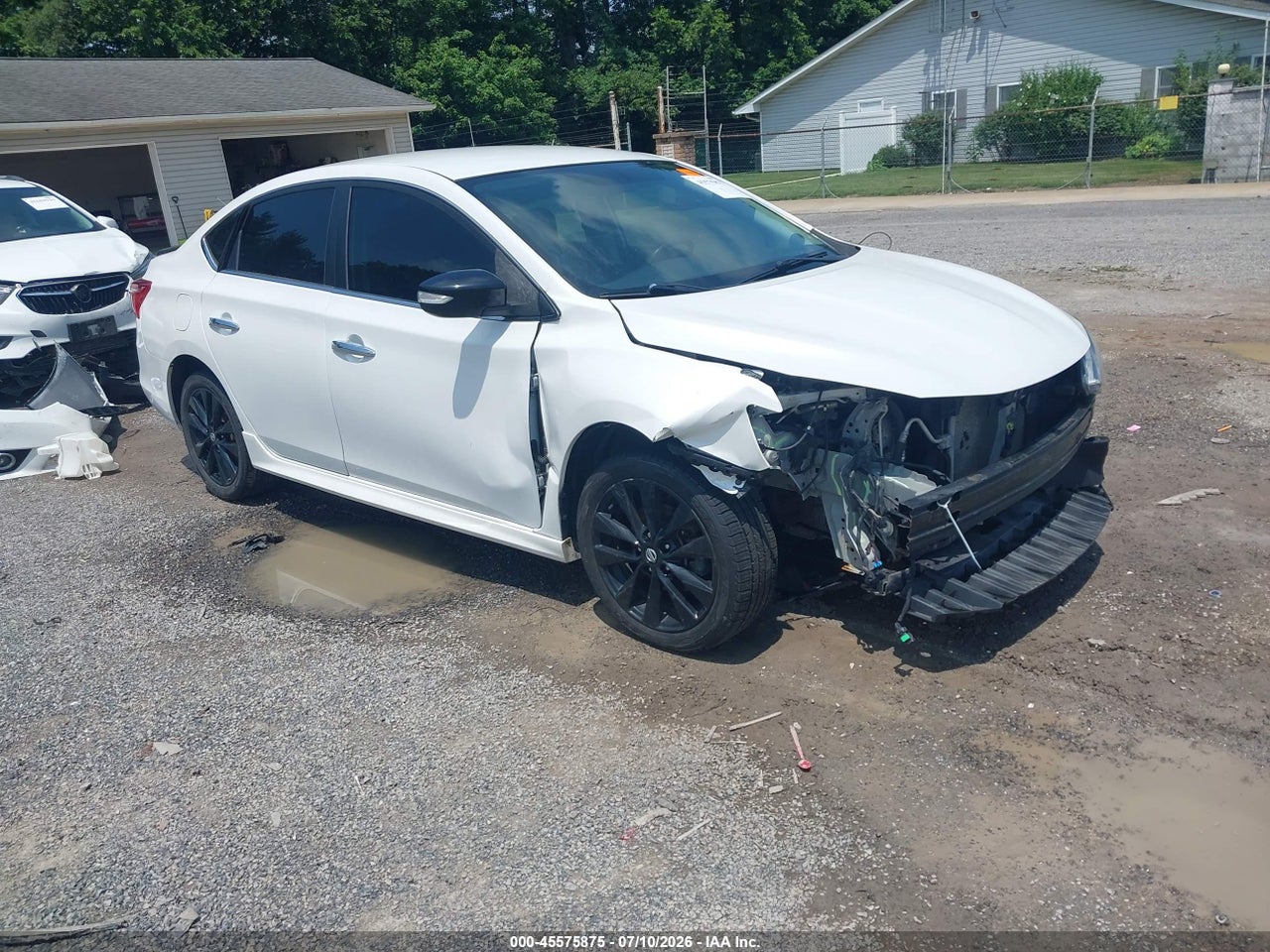 2017 NISSAN SENTRA SR thumbnail 2