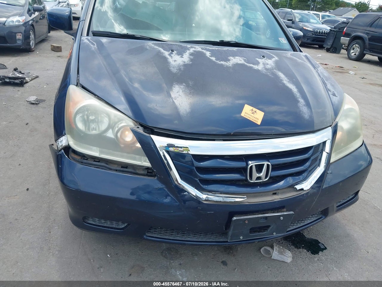 2010 HONDA ODYSSEY EX thumbnail 7