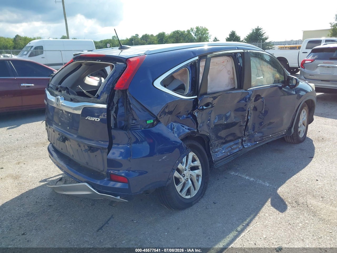 2016 HONDA CR-V EX-L thumbnail 5
