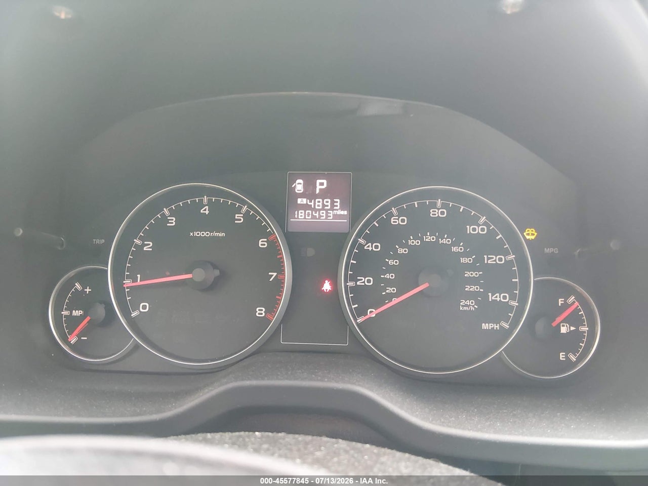 2013 SUBARU OUTBACK 2.5I thumbnail 8