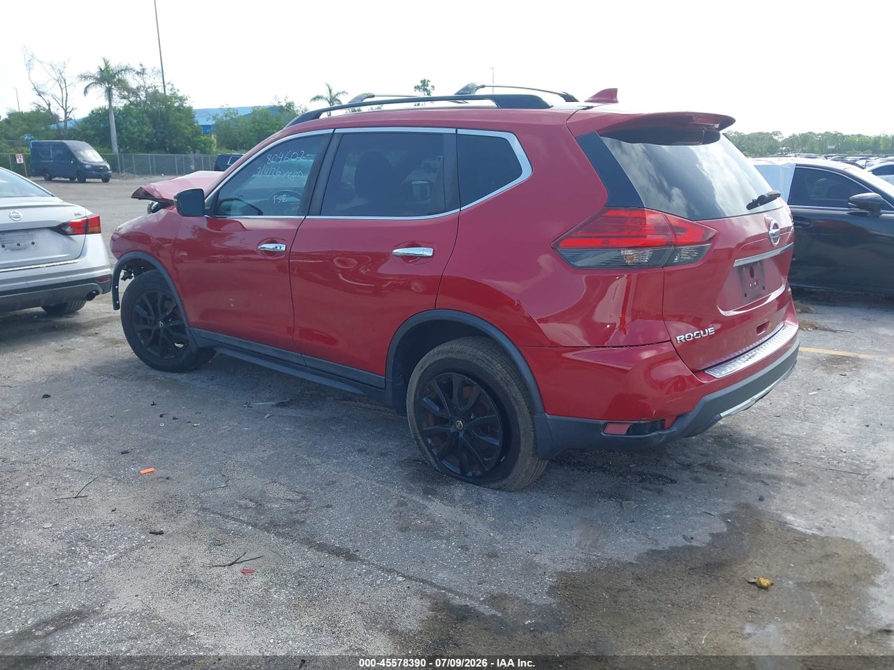 2017 NISSAN ROGUE SV thumbnail 4