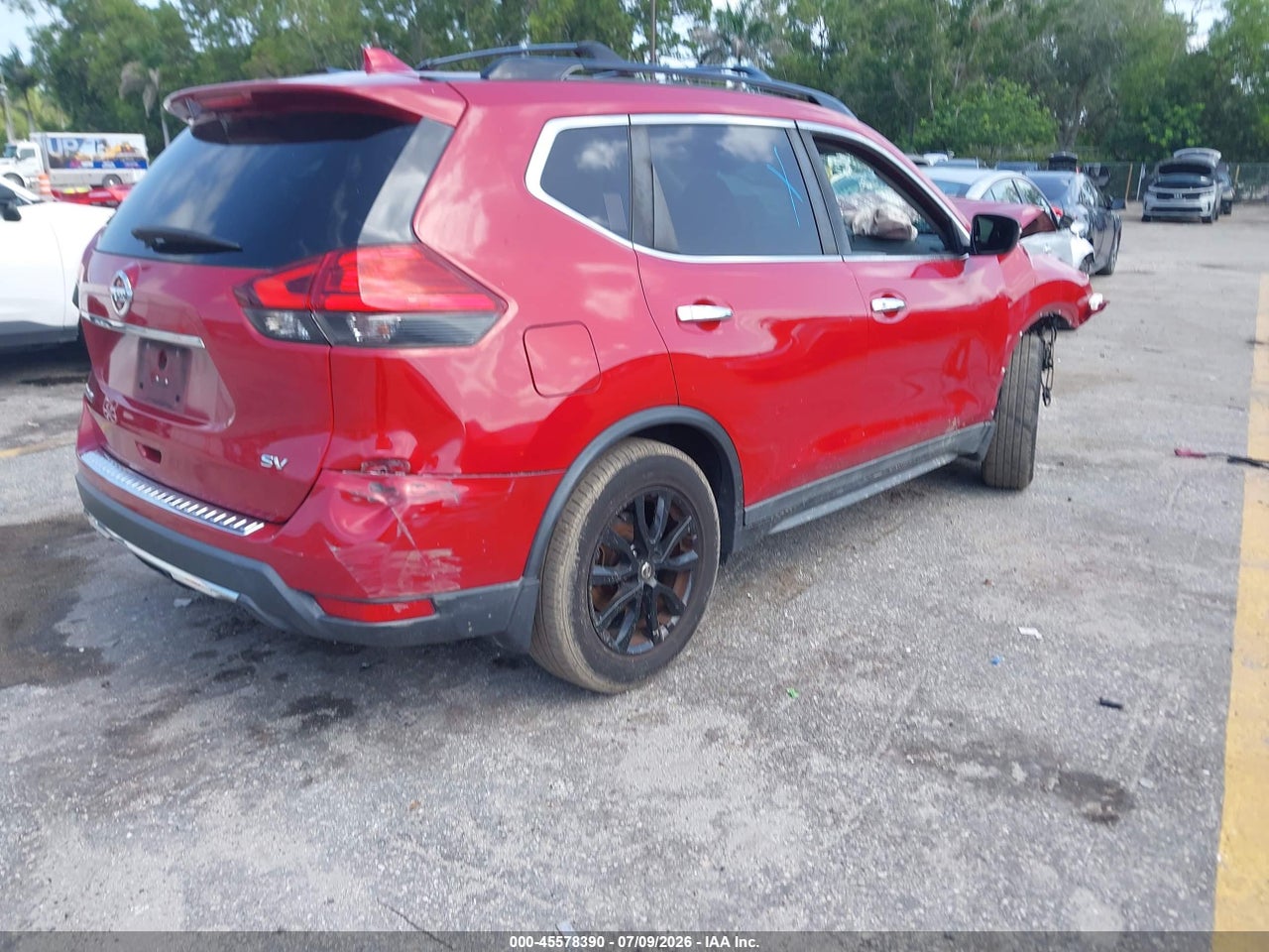 2017 NISSAN ROGUE SV thumbnail 5