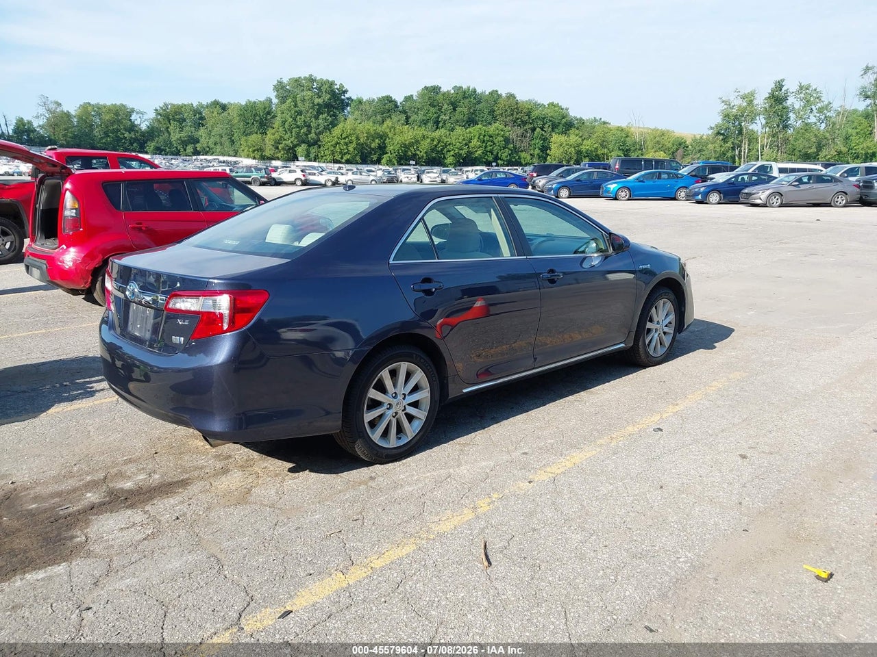 2014 TOYOTA CAMRY HYBRID XLE thumbnail 5