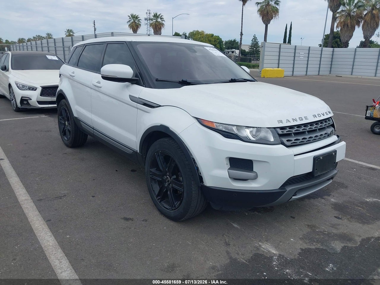 SALVN2BG0DH****** · 2013 LAND ROVER RANGE ROVER EVOQUE PURE