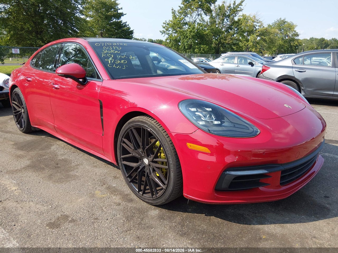 2017 PORSCHE PANAMERA 4