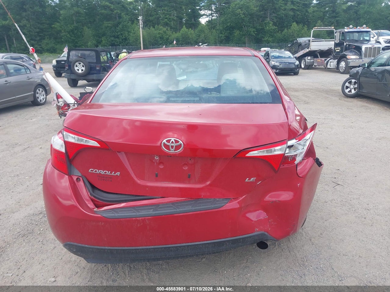 2016 TOYOTA COROLLA LE thumbnail 7