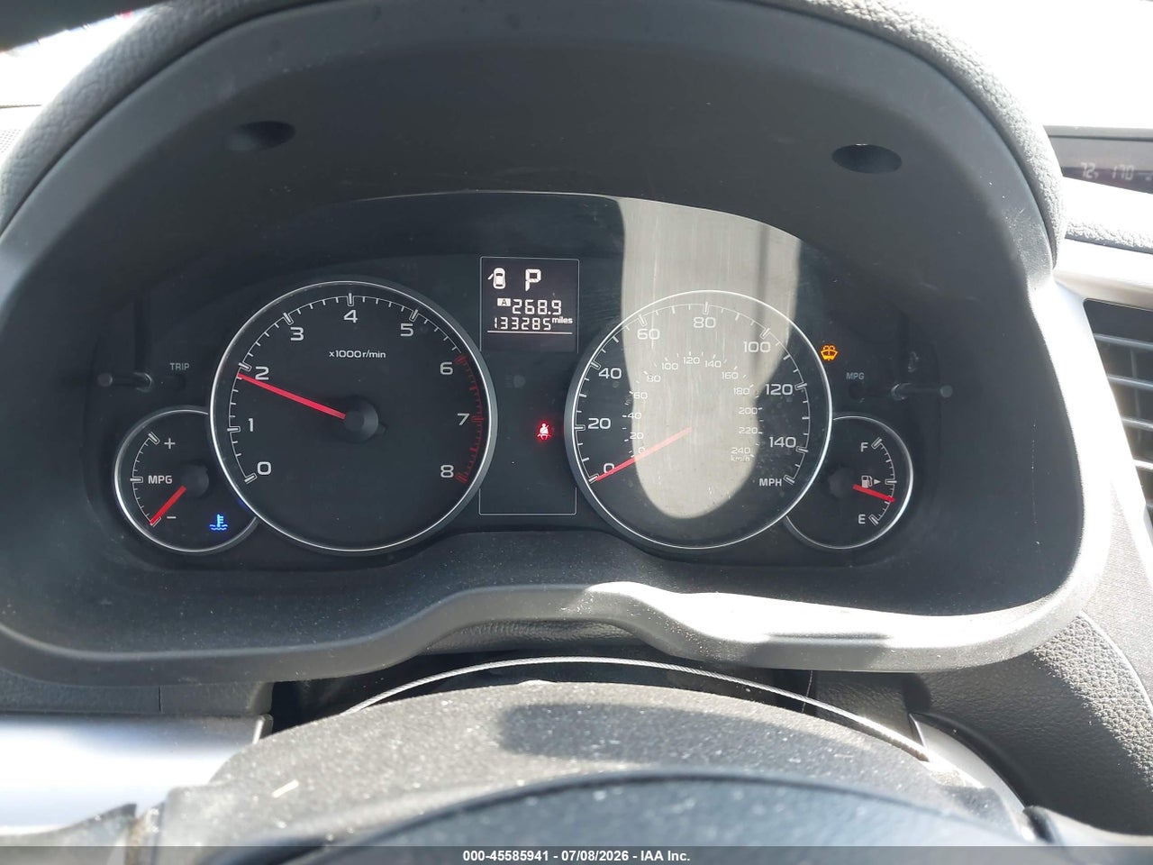 2014 SUBARU OUTBACK 2.5I thumbnail 8