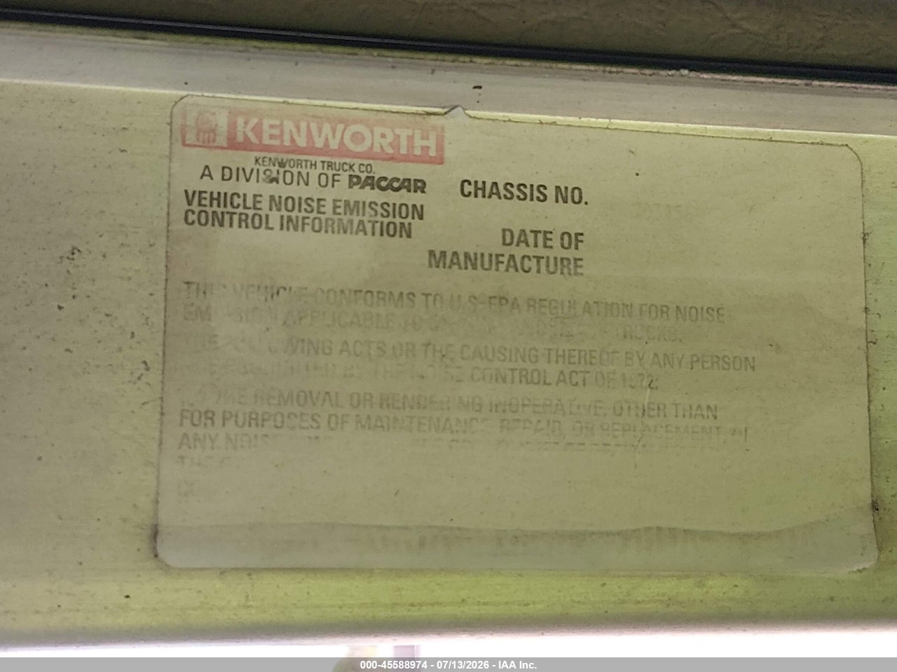 2003 KENWORTH CONSTRUCTION T800 thumbnail 10