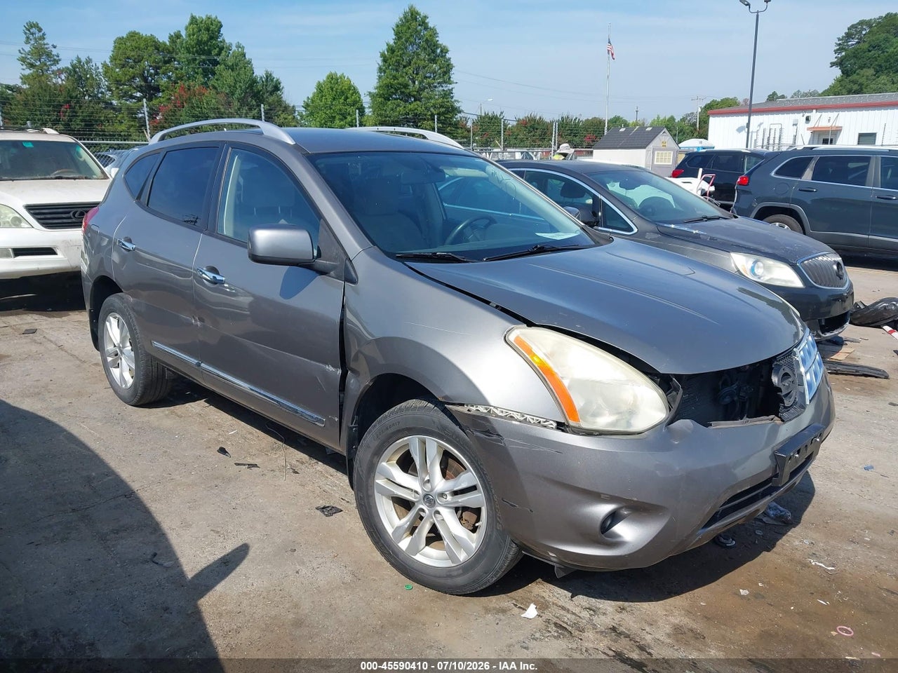 2012 NISSAN ROGUE SV thumbnail 2