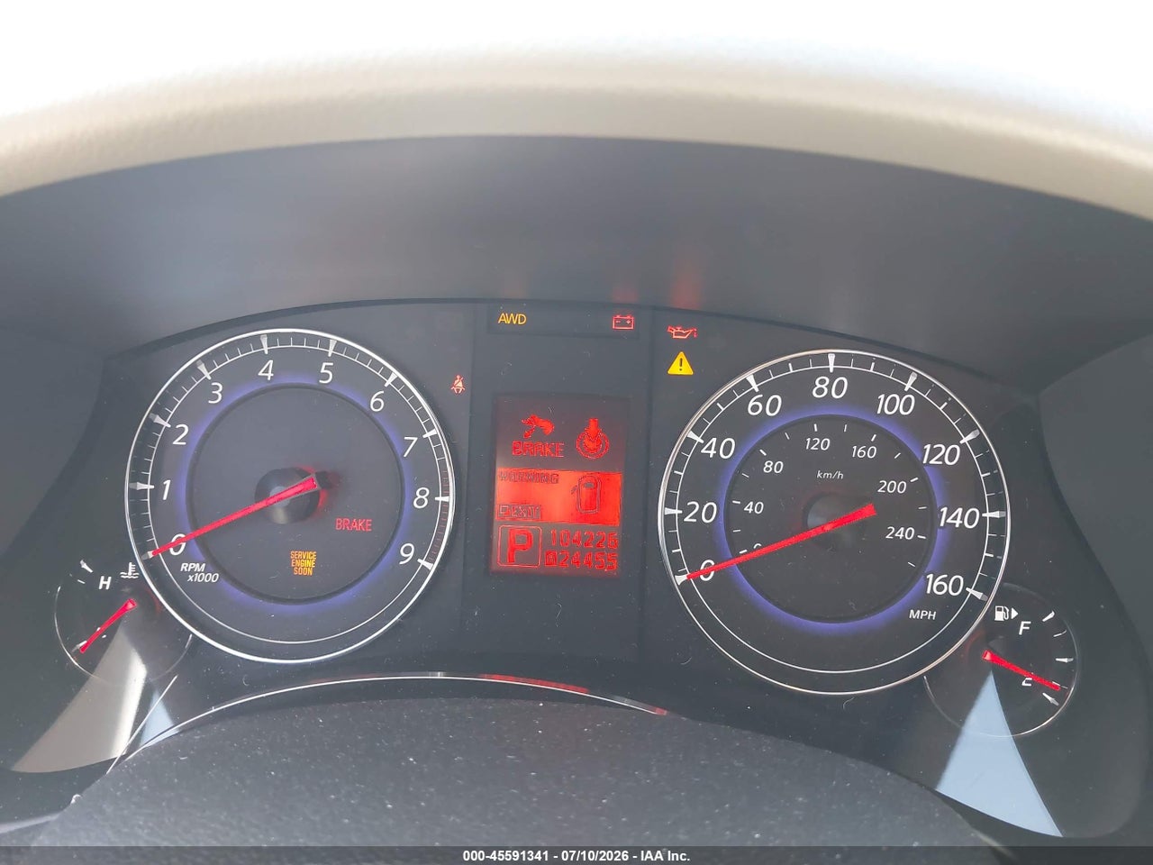 2010 INFINITI EX35 JOURNEY thumbnail 8