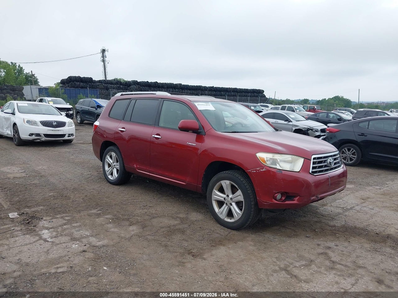 2008 TOYOTA HIGHLANDER LIMITED thumbnail 2