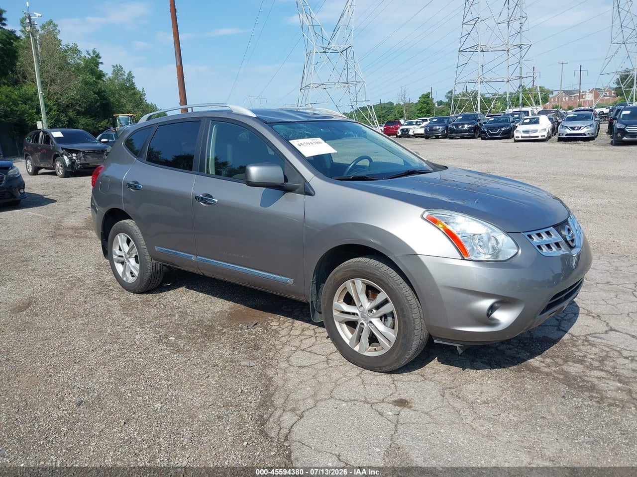 2013 NISSAN ROGUE SV thumbnail 2