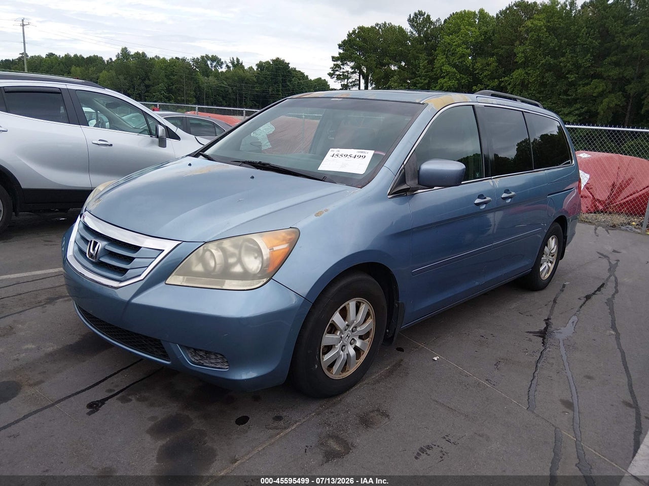 2009 HONDA ODYSSEY EX-L thumbnail 3