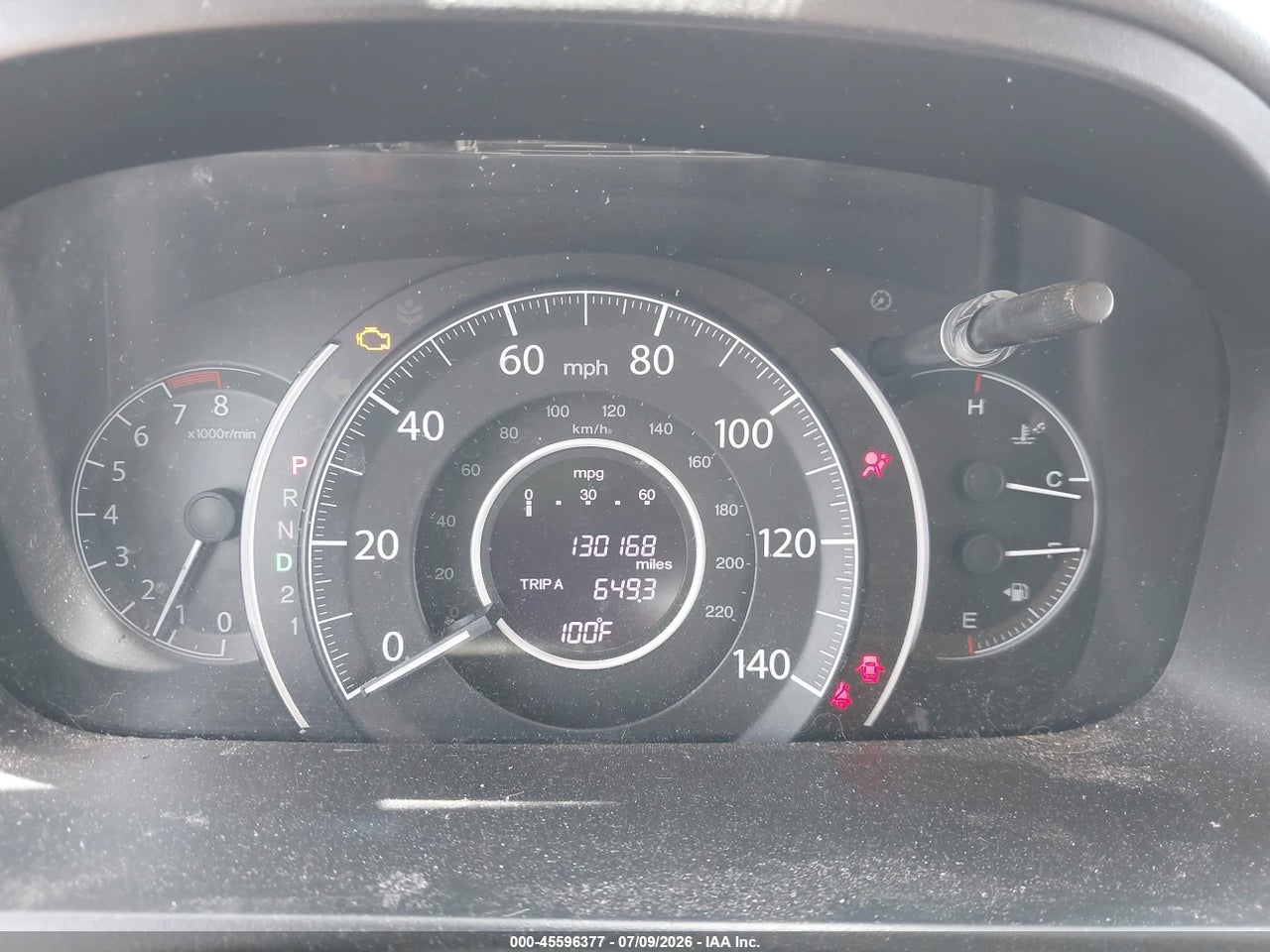 2012 HONDA CR-V EX-L thumbnail 8