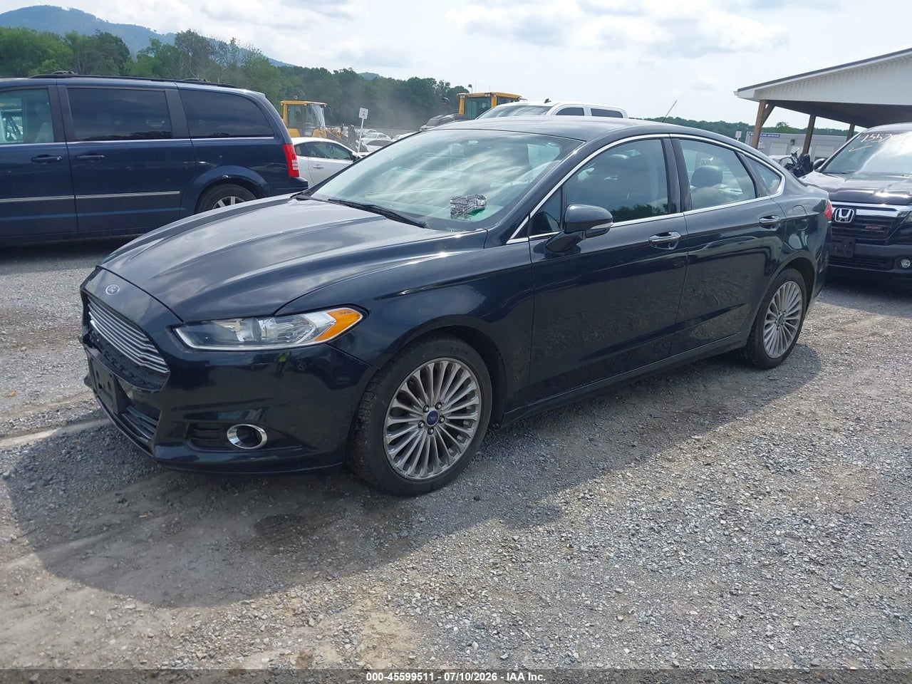 2014 FORD FUSION TITANIUM thumbnail 3