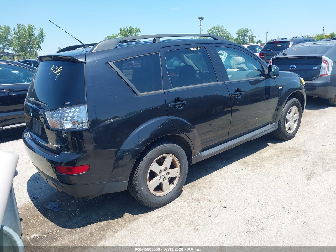 2009 MITSUBISHI OUTLANDER ES thumbnail 5