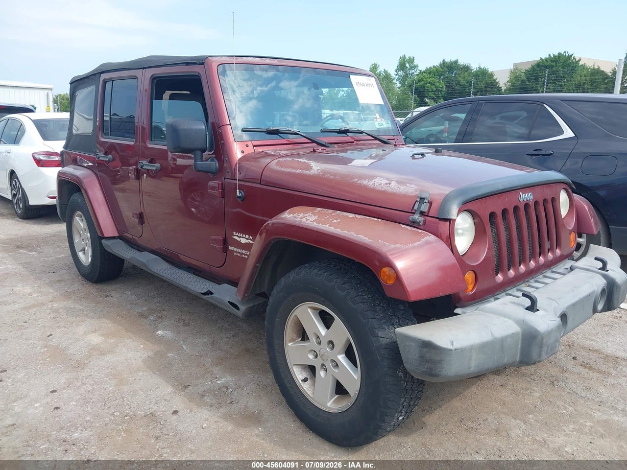 2007 JEEP WRANGLER UNLIMITED SAHARA thumbnail 2
