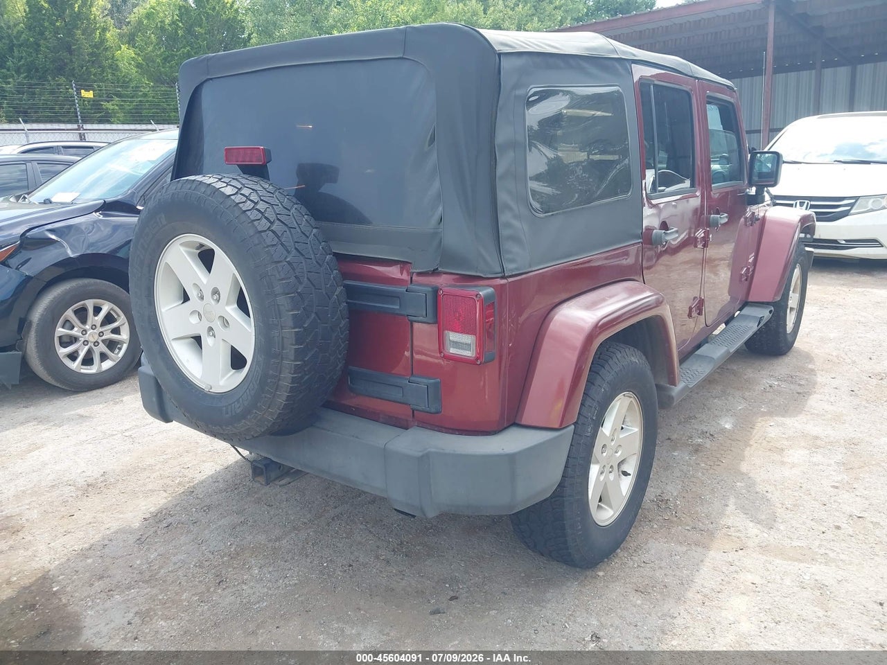 2007 JEEP WRANGLER UNLIMITED SAHARA thumbnail 5