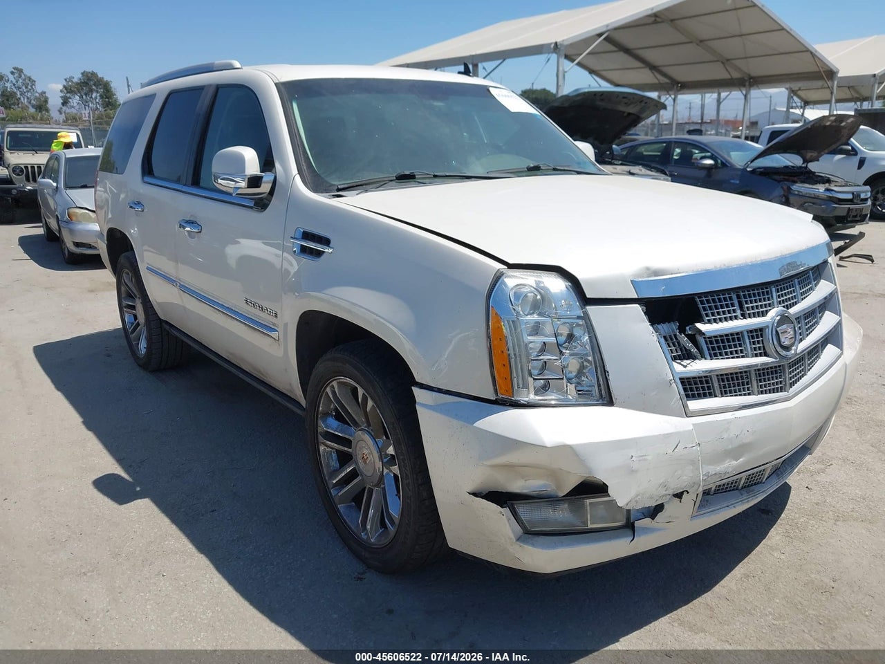 1GYS4DEF9CR****** · 2012 CADILLAC ESCALADE PLATINUM EDITION