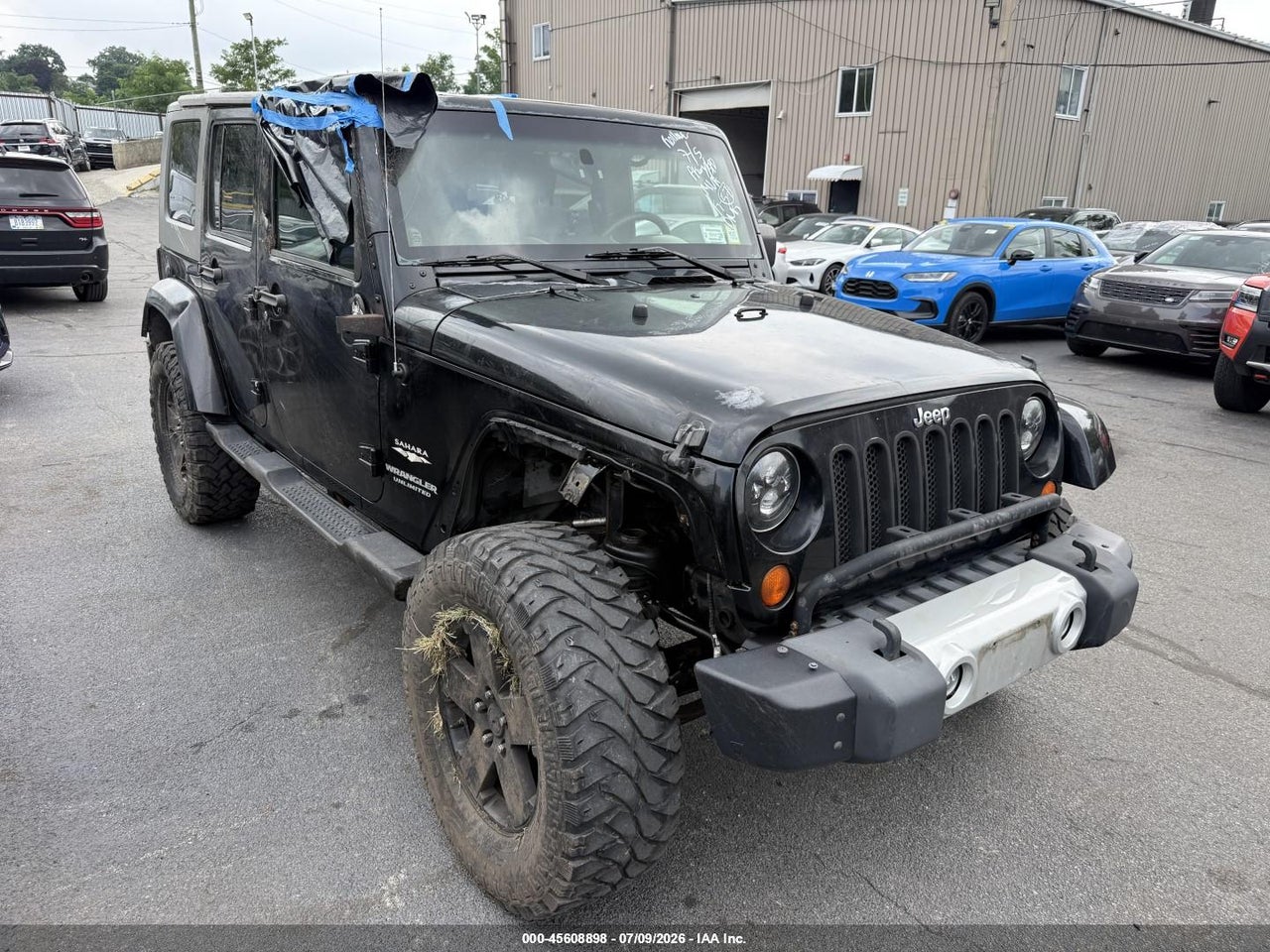 2008 JEEP WRANGLER UNLIMITED SAHARA thumbnail 2