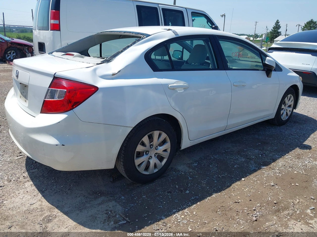 2012 HONDA CIVIC LX · 4/12