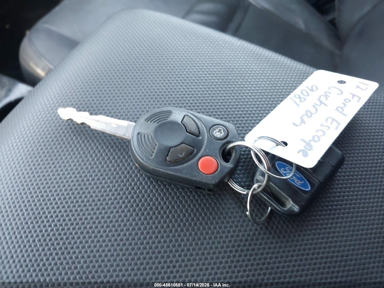 2012 FORD ESCAPE LIMITED thumbnail 12