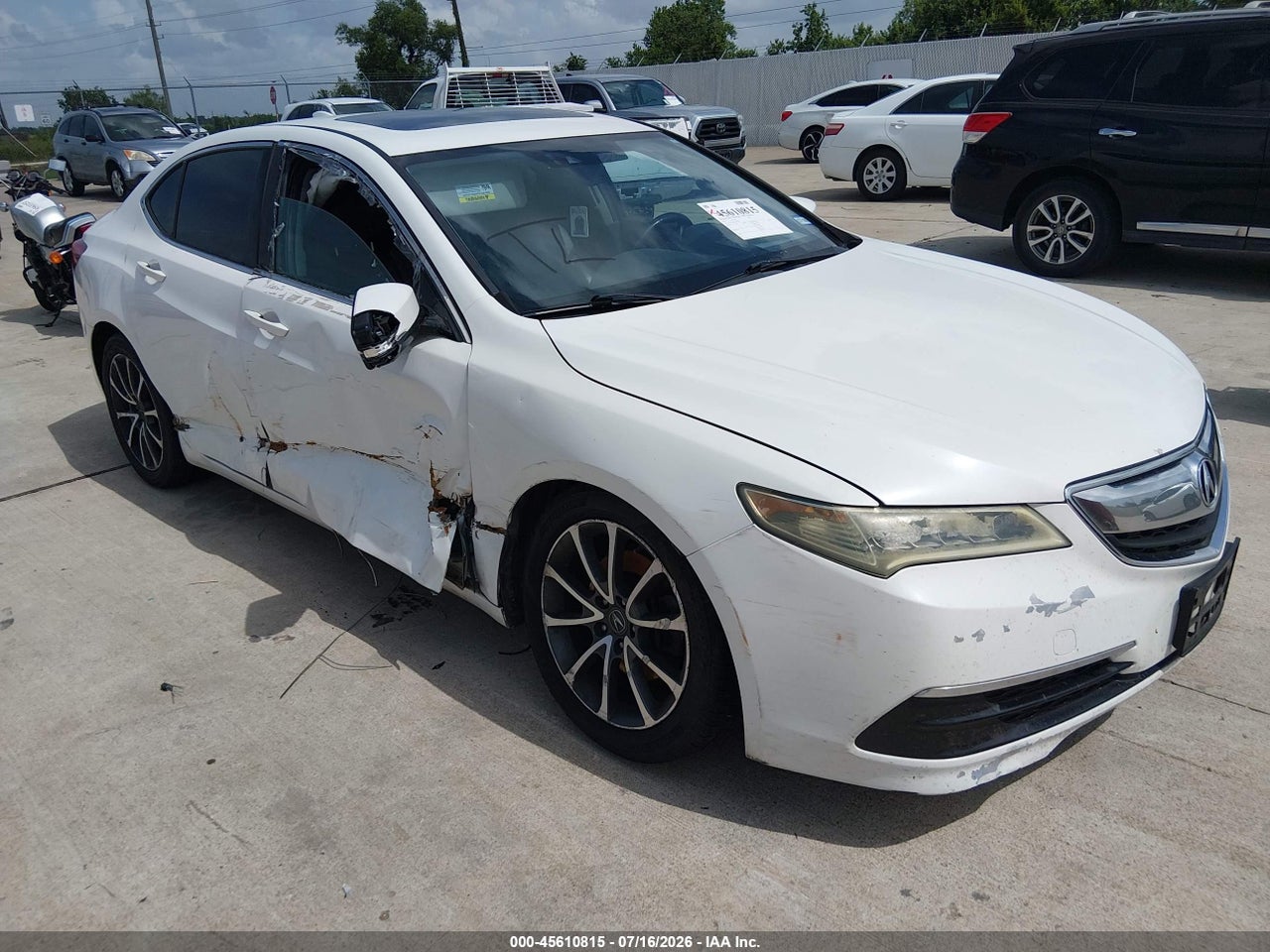 19UUB2F56FA****** · 2015 ACURA TLX V6 TECH