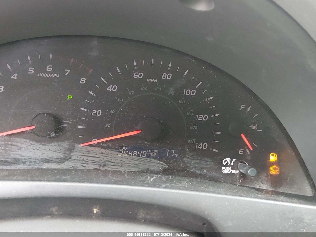 2007 TOYOTA CAMRY LE thumbnail 8