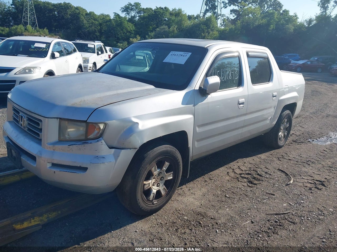 2008 HONDA RIDGELINE RTL thumbnail 3
