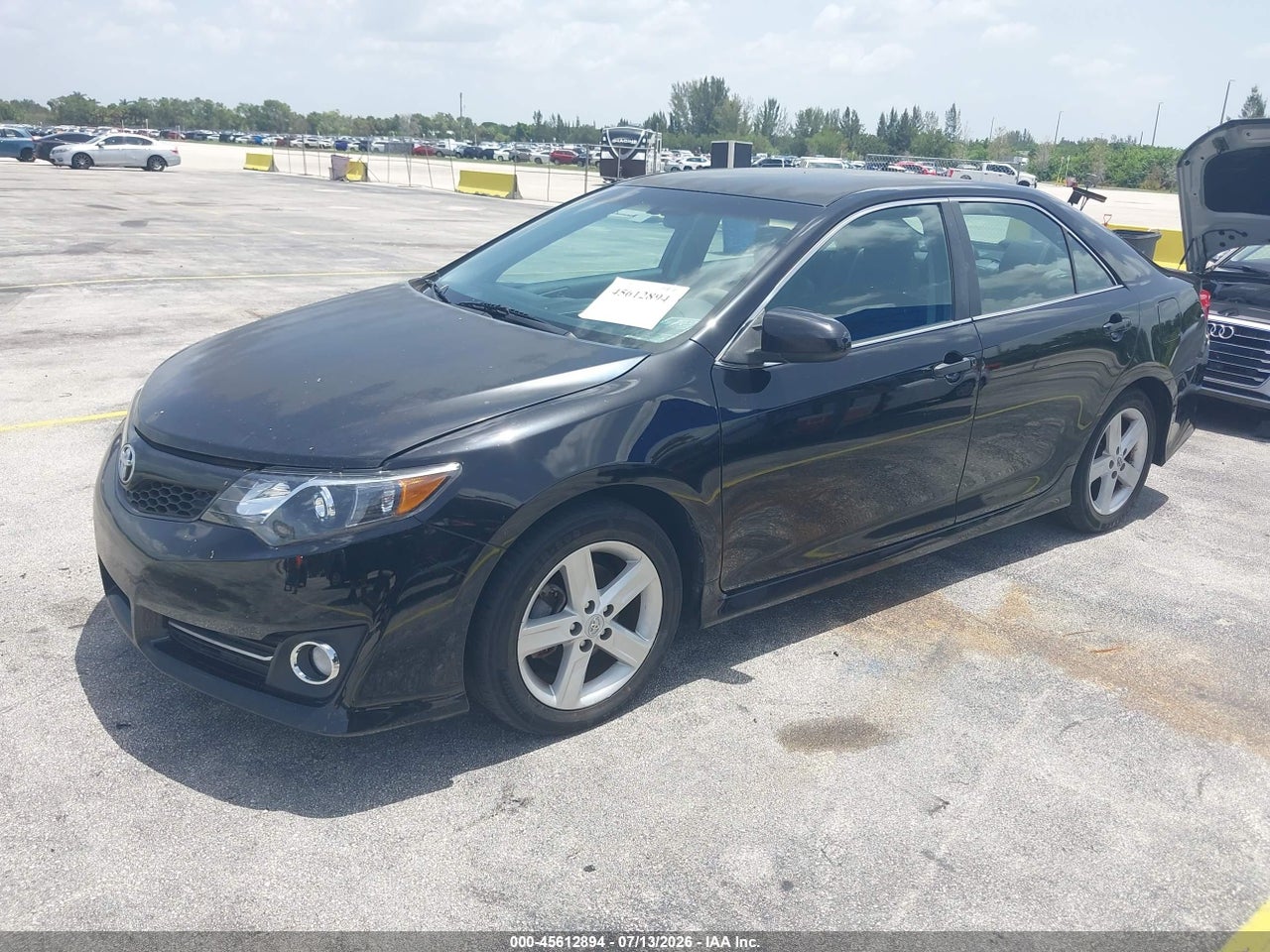 2012 TOYOTA CAMRY SE thumbnail 3