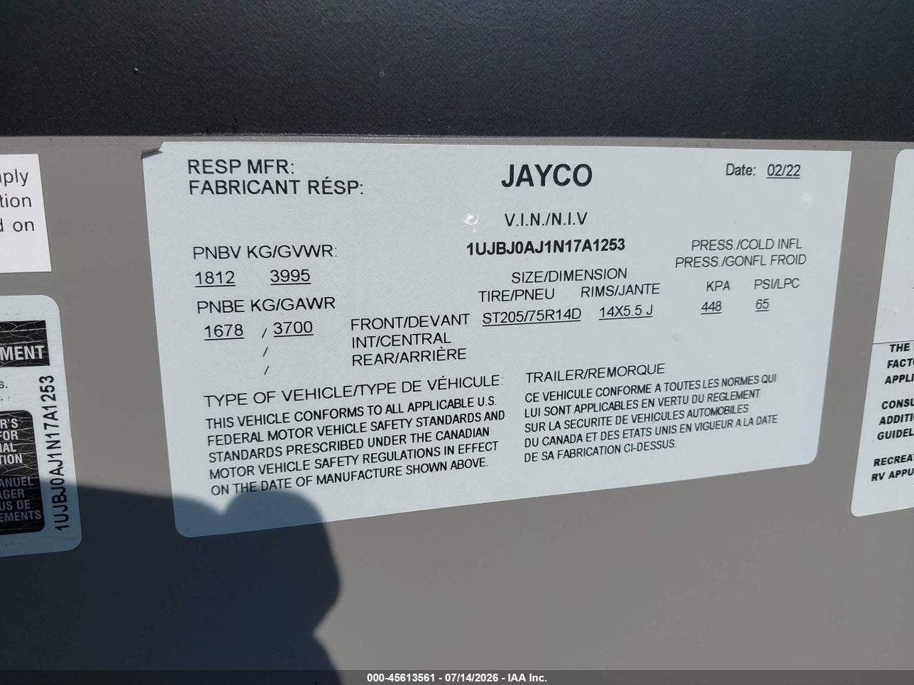 2022 JAYCO JAYFL184BH   thumbnail 10