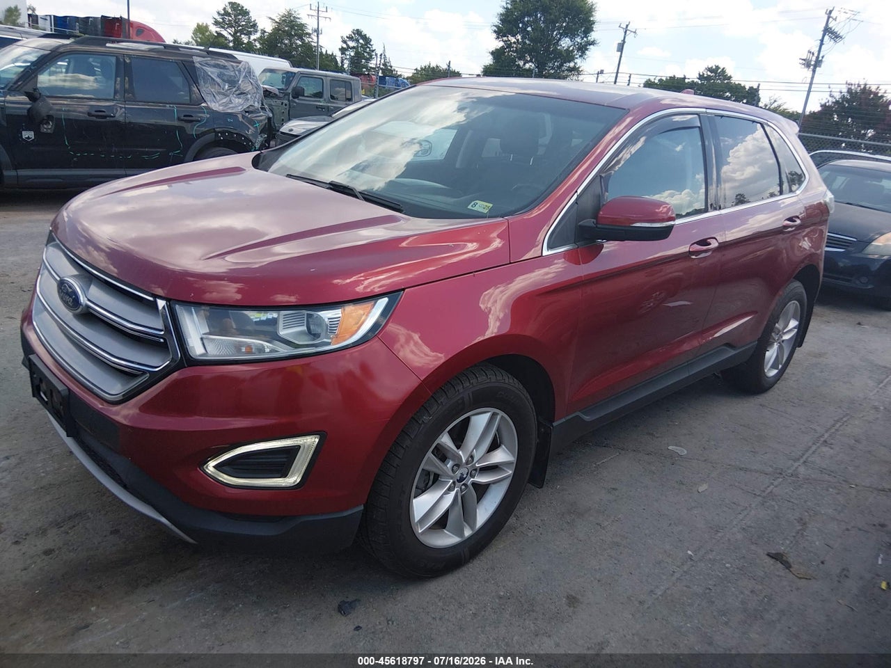 2017 FORD EDGE SEL thumbnail 3
