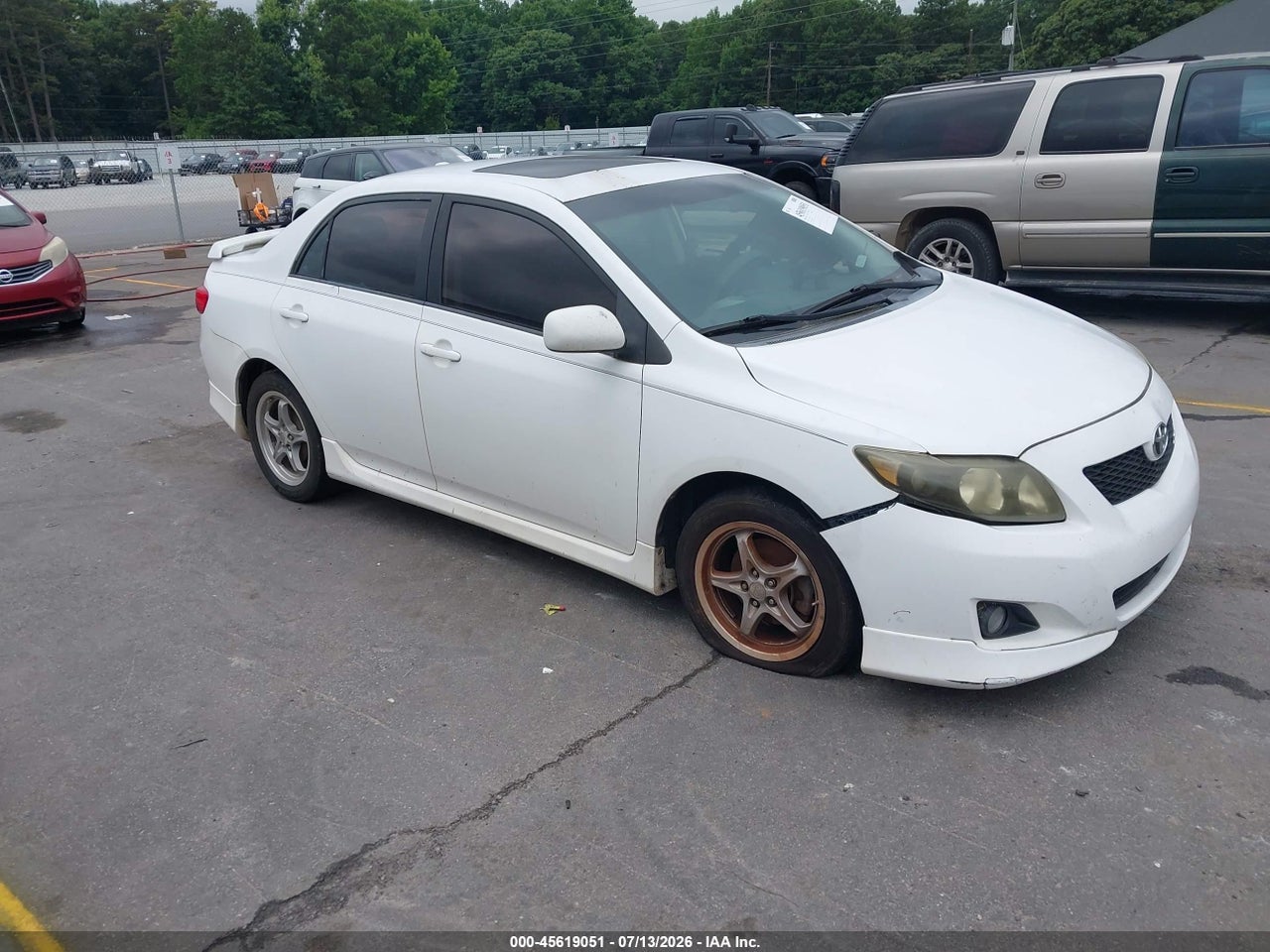 2010 TOYOTA COROLLA S thumbnail 2
