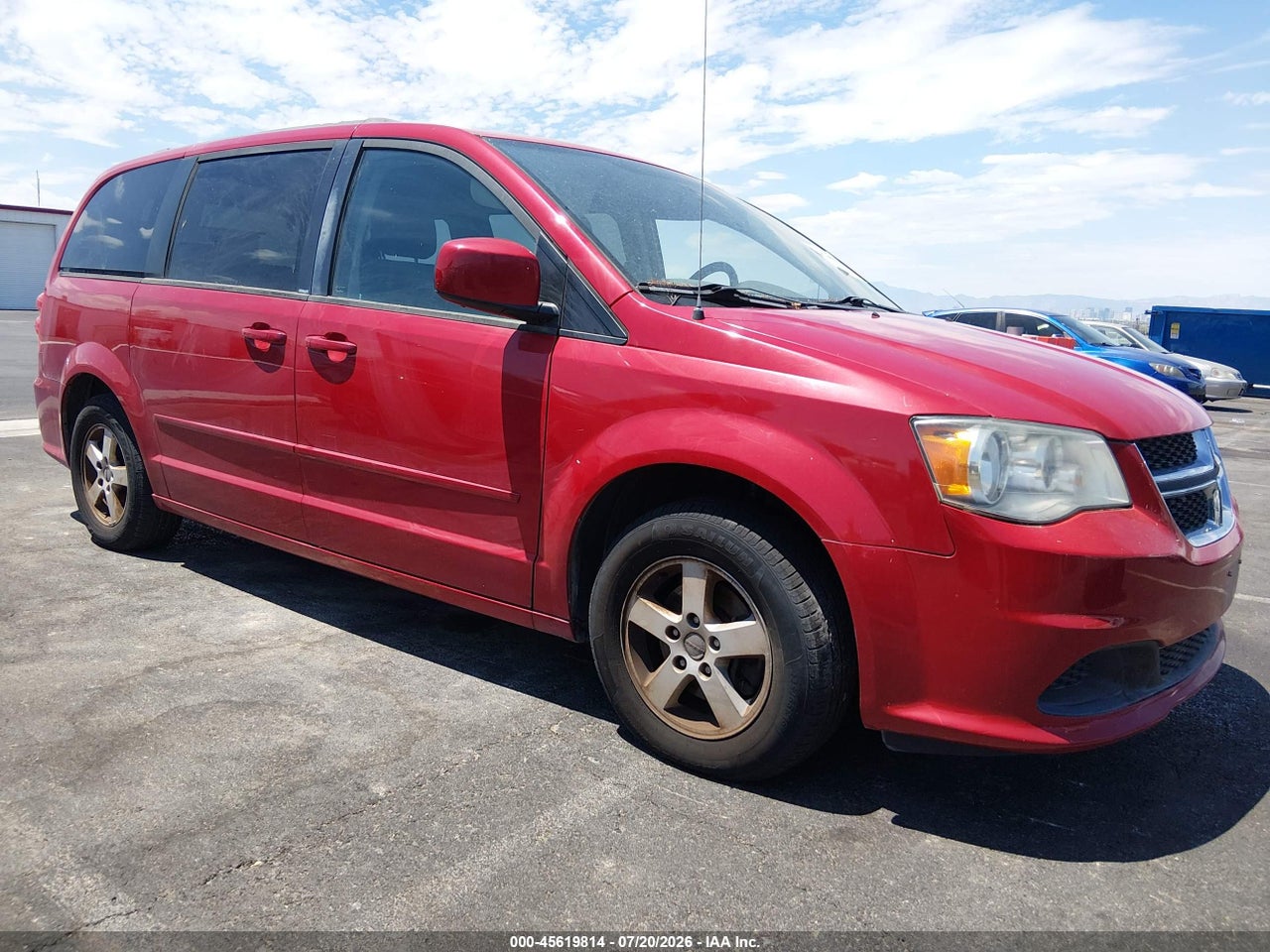 2012 DODGE GRAND CARAVAN SXT thumbnail 2