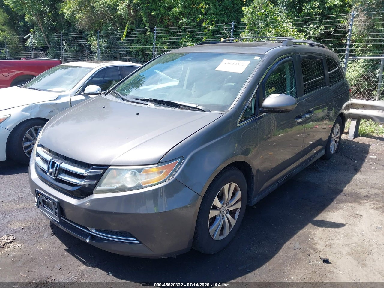 2014 HONDA ODYSSEY EX-L thumbnail 3
