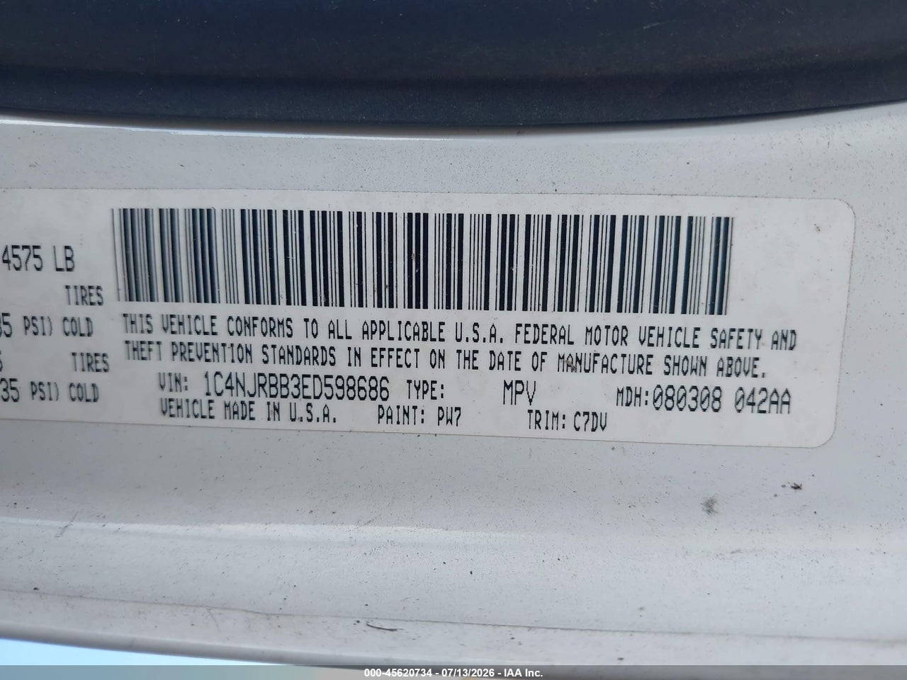 2014 JEEP PATRIOT SPORT thumbnail 10