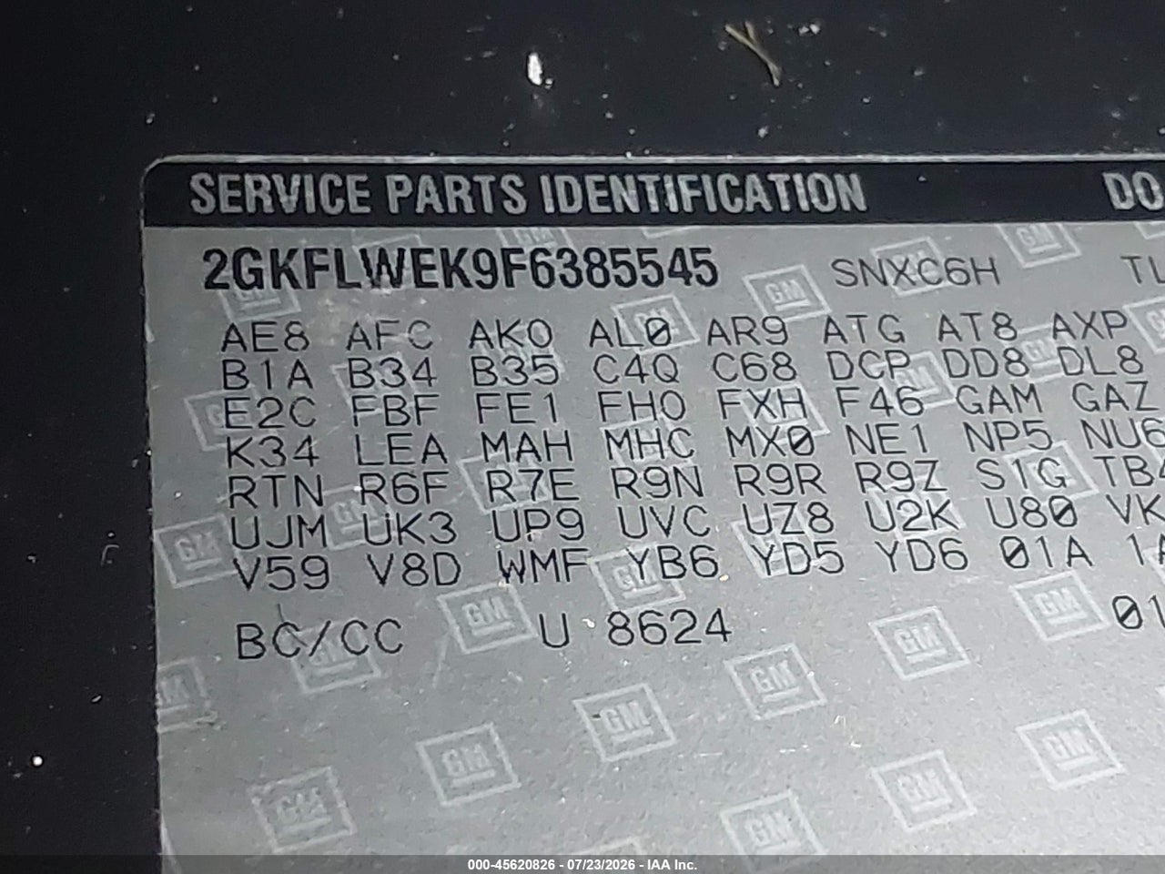 2015 GMC TERRAIN SLE-2 thumbnail 10