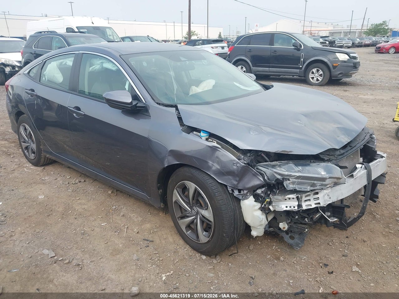 2021 HONDA CIVIC LX thumbnail 2