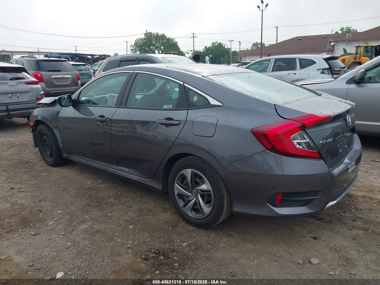 2021 HONDA CIVIC LX thumbnail 4