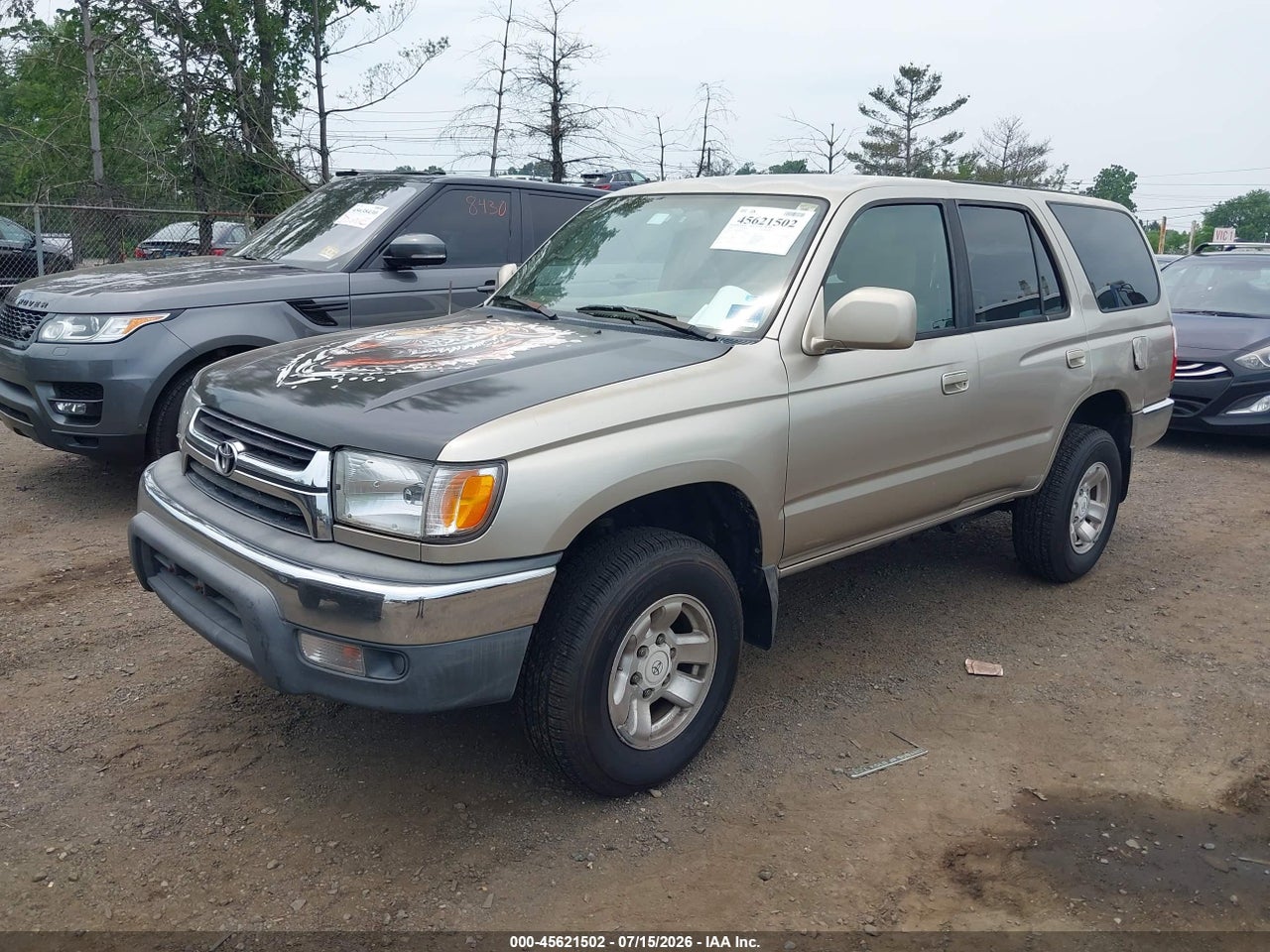 2002 TOYOTA 4RUNNER SR5 V6 thumbnail 3